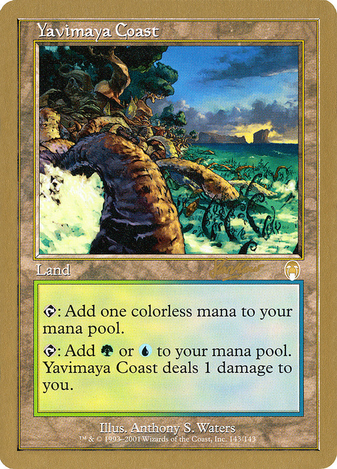 Yavimaya Coast (Sim Han How) [World Championship Decks 2002] | Impulse Games and Hobbies