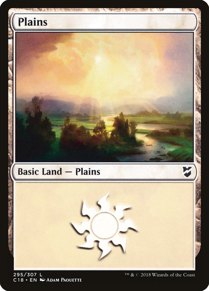 Plains (295) [Commander 2018] | Impulse Games and Hobbies