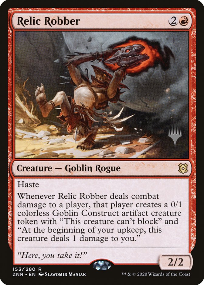 Relic Robber (Promo Pack) [Zendikar Rising Promos] | Impulse Games and Hobbies