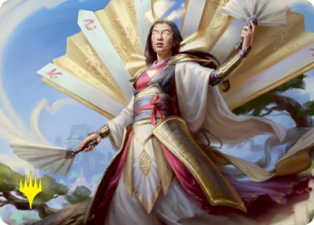 Imperial Subduer Art Card (Gold-Stamped Signature) [Kamigawa: Neon Dynasty Art Series] | Impulse Games and Hobbies