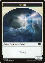 Soldier // Spirit Double-sided Token [Commander 2014 Tokens] | Impulse Games and Hobbies