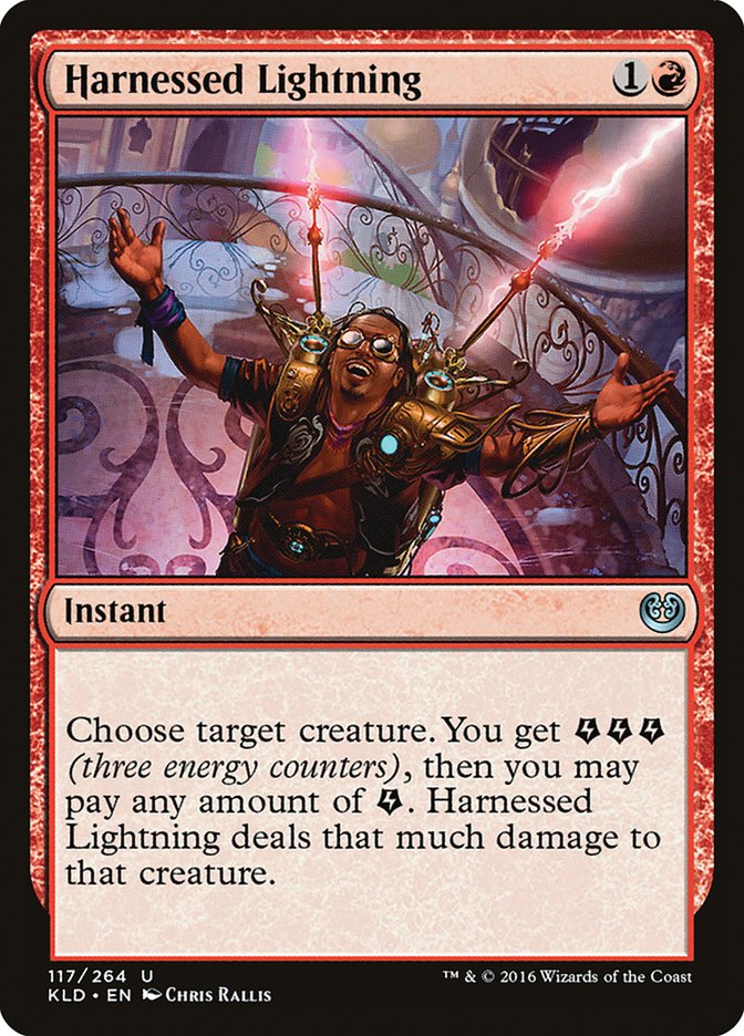 Harnessed Lightning [Kaladesh] | Impulse Games and Hobbies