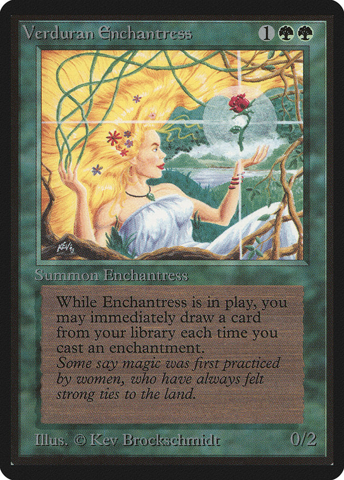 Verduran Enchantress [Beta Edition] | Impulse Games and Hobbies