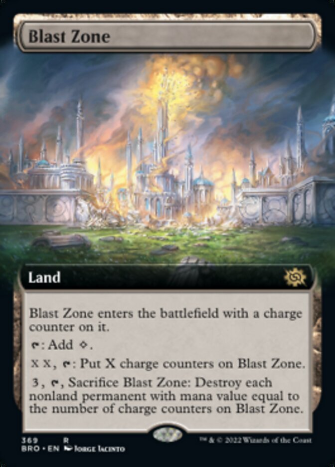 Blast Zone (Extended Art) [The Brothers' War] | Impulse Games and Hobbies