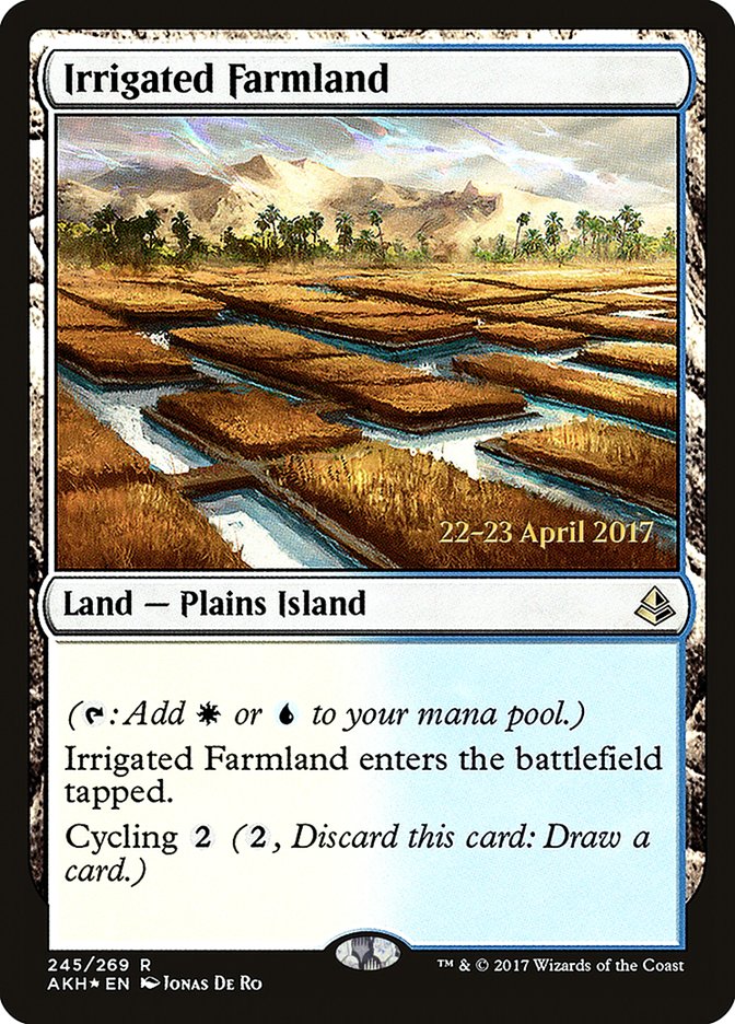 Irrigated Farmland  [Amonkhet Prerelease Promos] | Impulse Games and Hobbies