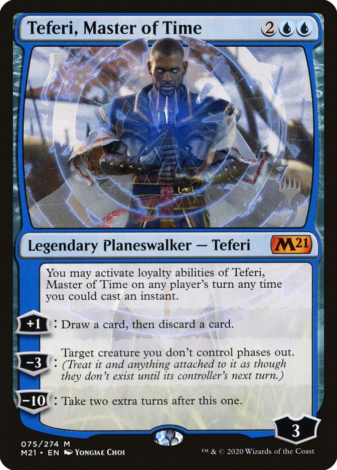 Teferi, Master of Time (Promo Pack) [Core Set 2021 Promos] | Impulse Games and Hobbies