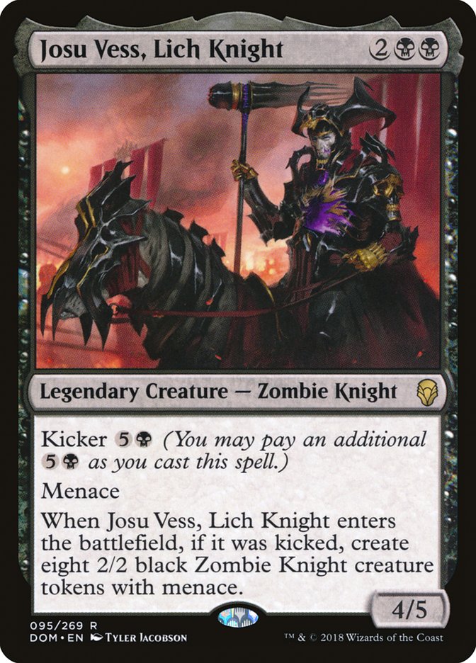 Josu Vess, Lich Knight [Dominaria] | Impulse Games and Hobbies