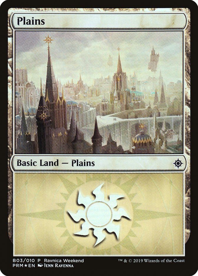 Plains (B03) [Ravnica Allegiance Guild Kit] | Impulse Games and Hobbies