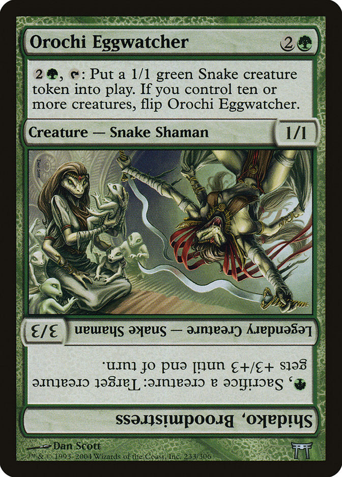 Orochi Eggwatcher // Shidako, Broodmistress [Champions of Kamigawa] | Impulse Games and Hobbies