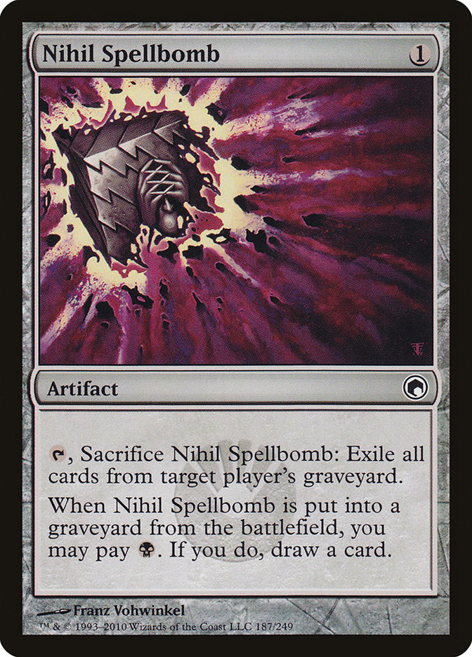 Nihil Spellbomb [Scars of Mirrodin] | Impulse Games and Hobbies