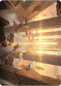 Skyclave Basilica Art Card [Zendikar Rising Art Series] | Impulse Games and Hobbies