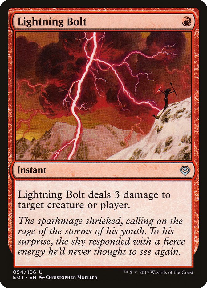 Lightning Bolt [Archenemy: Nicol Bolas] | Impulse Games and Hobbies