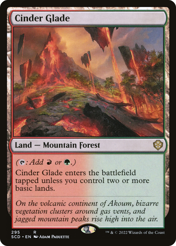 Cinder Glade [Starter Commander Decks] | Impulse Games and Hobbies