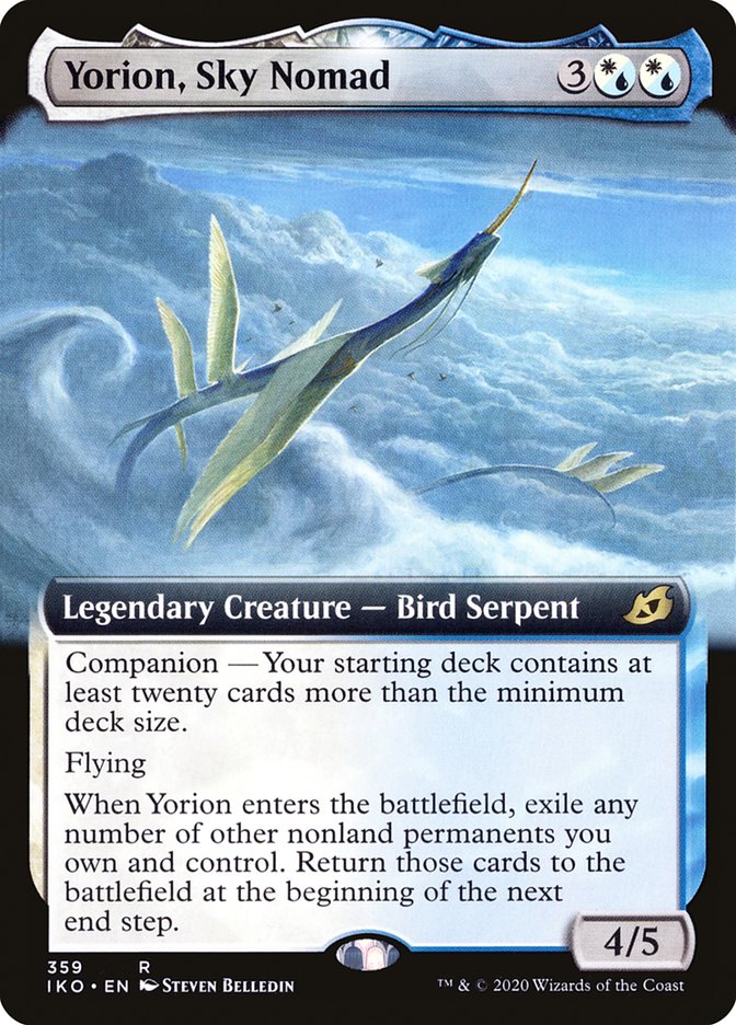 Yorion, Sky Nomad (Extended Art) [Ikoria: Lair of Behemoths] | Impulse Games and Hobbies