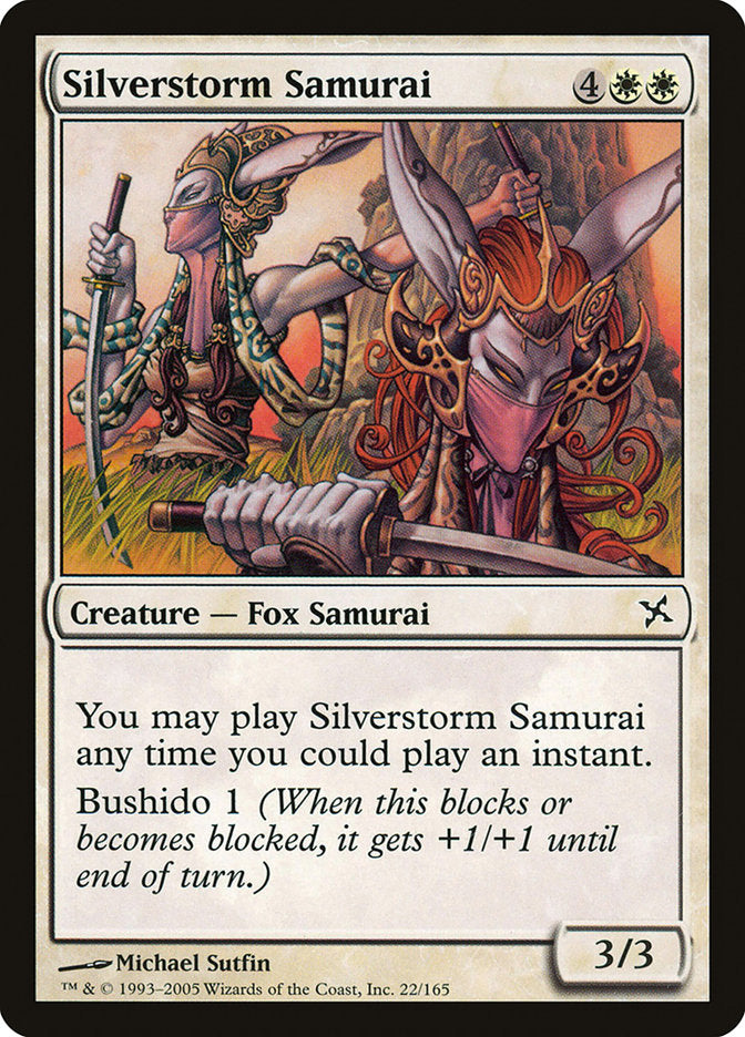 Silverstorm Samurai [Betrayers of Kamigawa] | Impulse Games and Hobbies