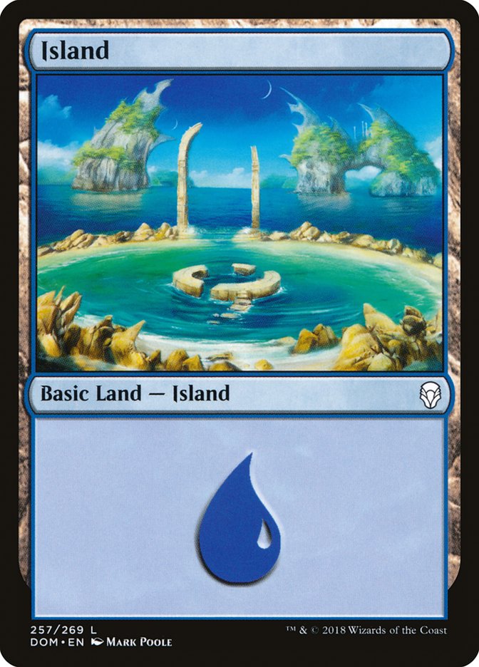 Island (257) [Dominaria] | Impulse Games and Hobbies