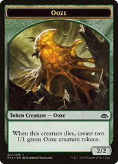 Ooze (016) // Ooze (017) Double-Sided Token [Planechase Anthology Tokens] | Impulse Games and Hobbies