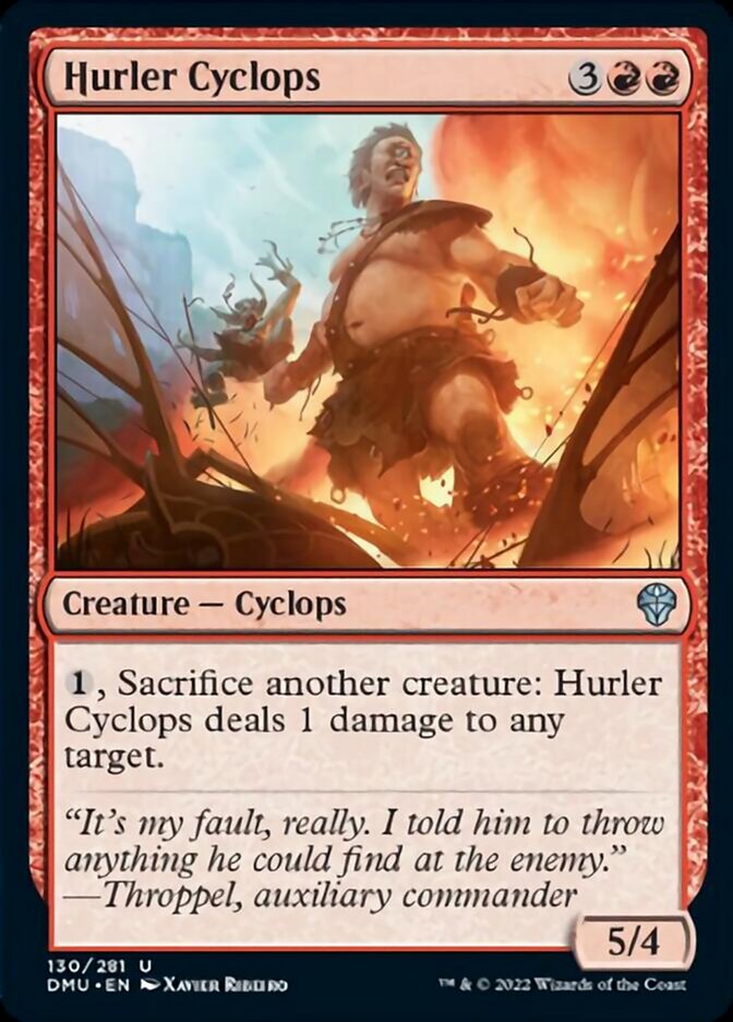 Hurler Cyclops [Dominaria United] | Impulse Games and Hobbies