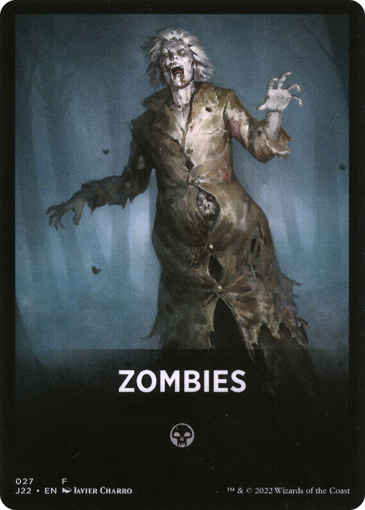 Zombies Theme Card [Jumpstart 2022 Front Cards] | Impulse Games and Hobbies