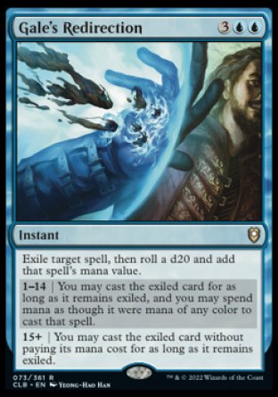 Gale's Redirection [Commander Legends: Battle for Baldur's Gate] | Impulse Games and Hobbies