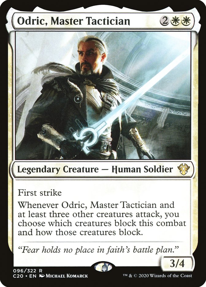 Odric, Master Tactician [Commander 2020] | Impulse Games and Hobbies