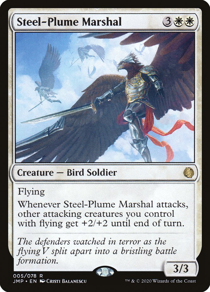 Steel-Plume Marshal [Jumpstart] | Impulse Games and Hobbies