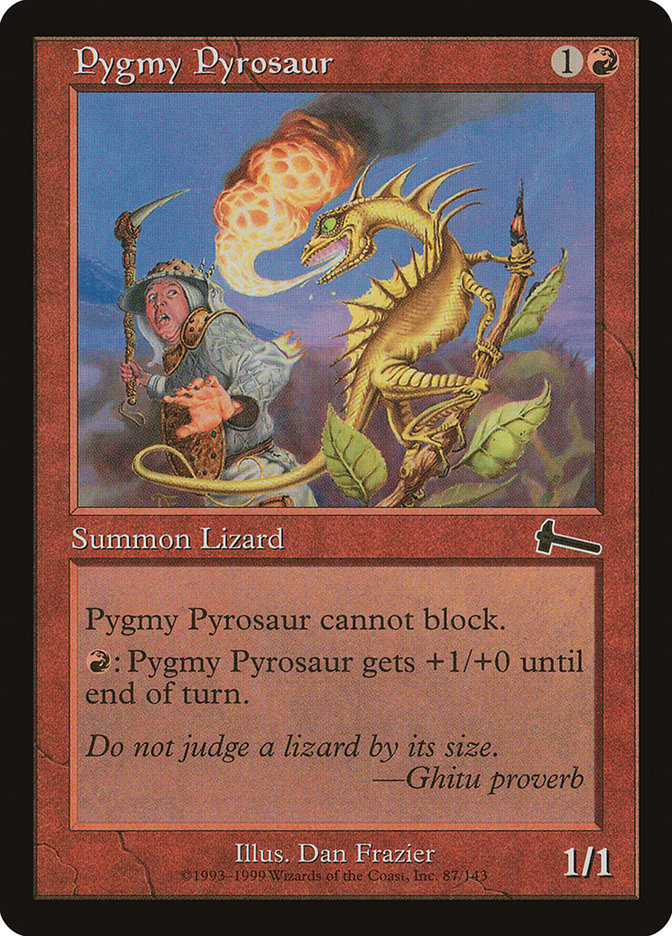 Pygmy Pyrosaur [Urza's Legacy] | Impulse Games and Hobbies