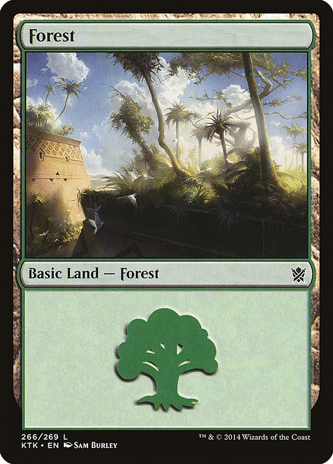 Forest (266) [Khans of Tarkir] | Impulse Games and Hobbies