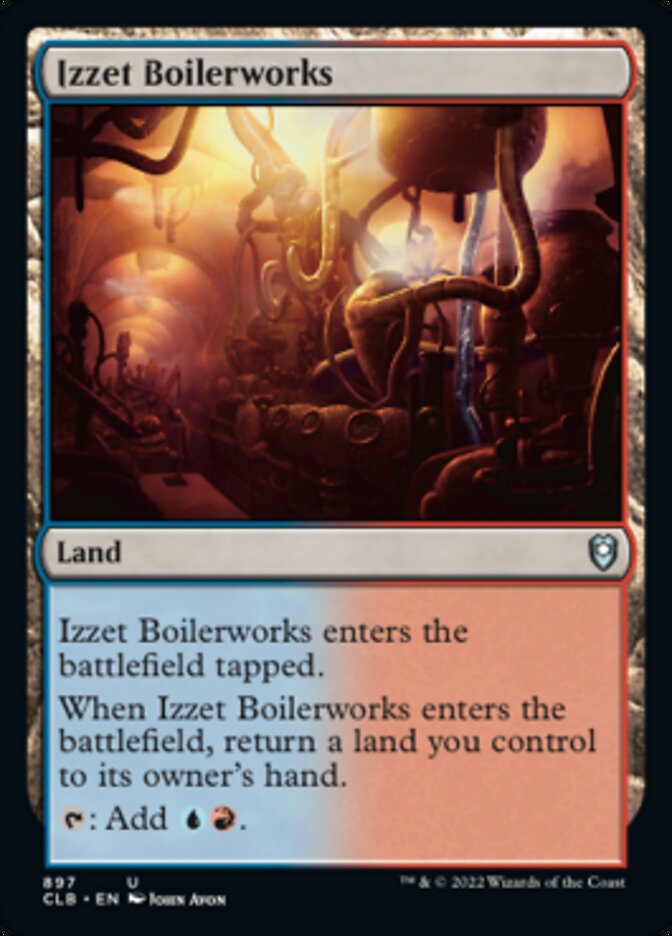 Izzet Boilerworks [Commander Legends: Battle for Baldur's Gate] | Impulse Games and Hobbies