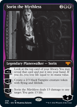 Sorin the Mirthless [Innistrad: Double Feature] | Impulse Games and Hobbies