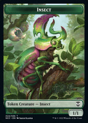 Ogre // Insect Double-sided Token [Streets of New Capenna Commander Tokens] | Impulse Games and Hobbies