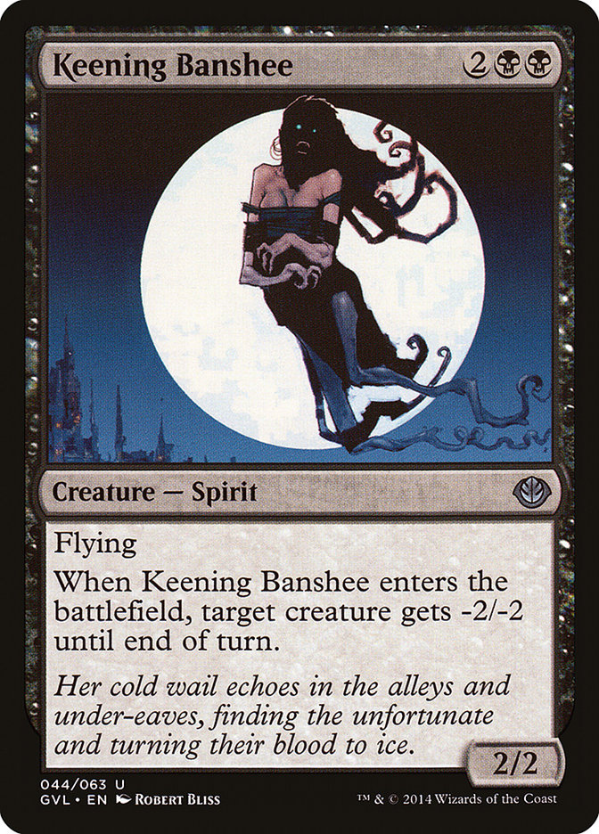 Keening Banshee (Garruk vs. Liliana) [Duel Decks Anthology] | Impulse Games and Hobbies