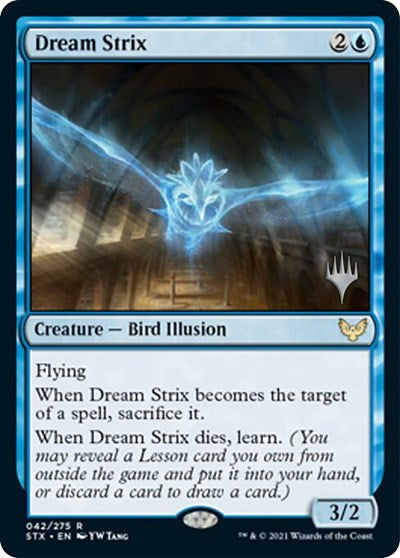 Dream Strix (Promo Pack) [Strixhaven: School of Mages Promos] | Impulse Games and Hobbies