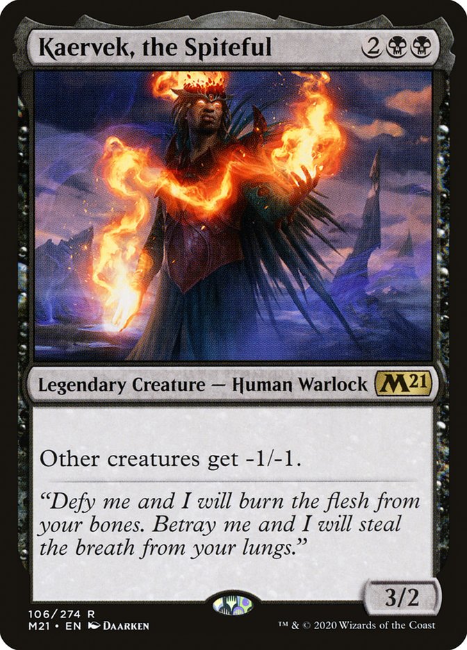 Kaervek, the Spiteful [Core Set 2021] | Impulse Games and Hobbies