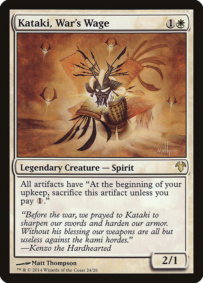 Kataki, War's Wage [Modern Event Deck 2014] | Impulse Games and Hobbies