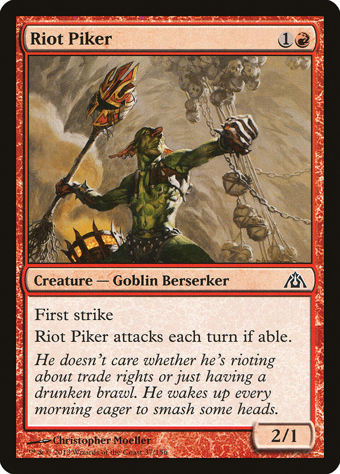 Riot Piker [Dragon's Maze] | Impulse Games and Hobbies