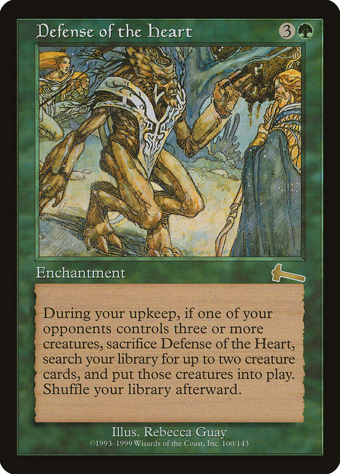 Defense of the Heart [Urza's Legacy] | Impulse Games and Hobbies