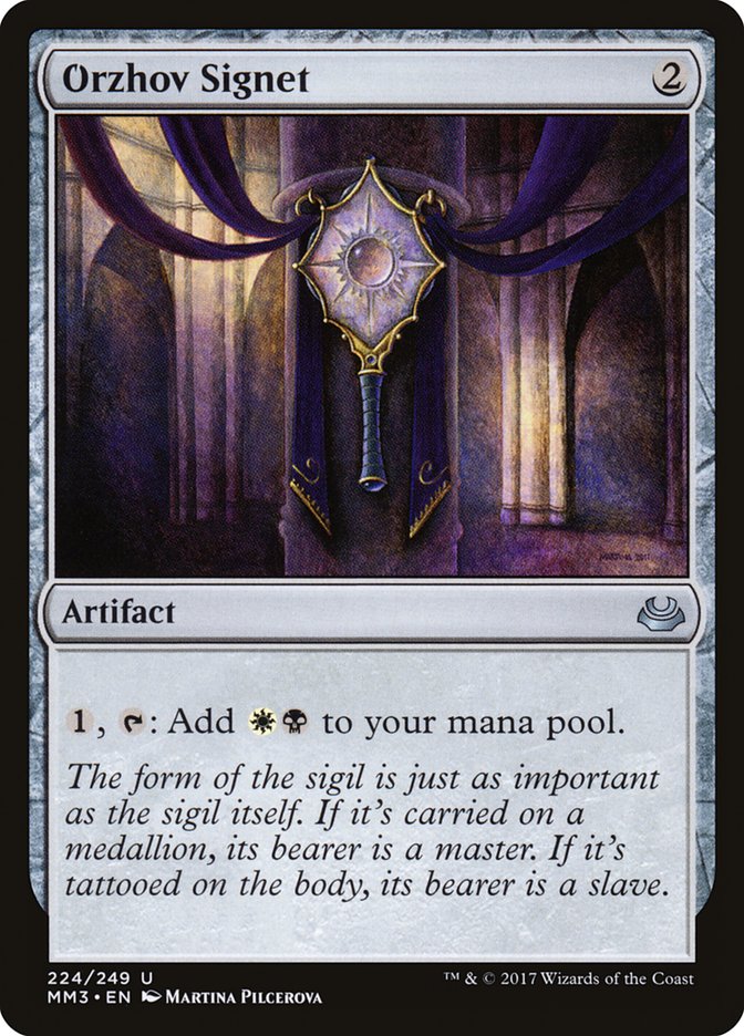 Orzhov Signet [Modern Masters 2017] | Impulse Games and Hobbies
