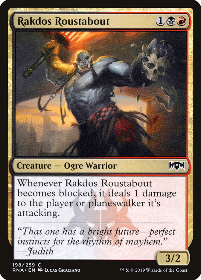 Rakdos Roustabout [Ravnica Allegiance] | Impulse Games and Hobbies