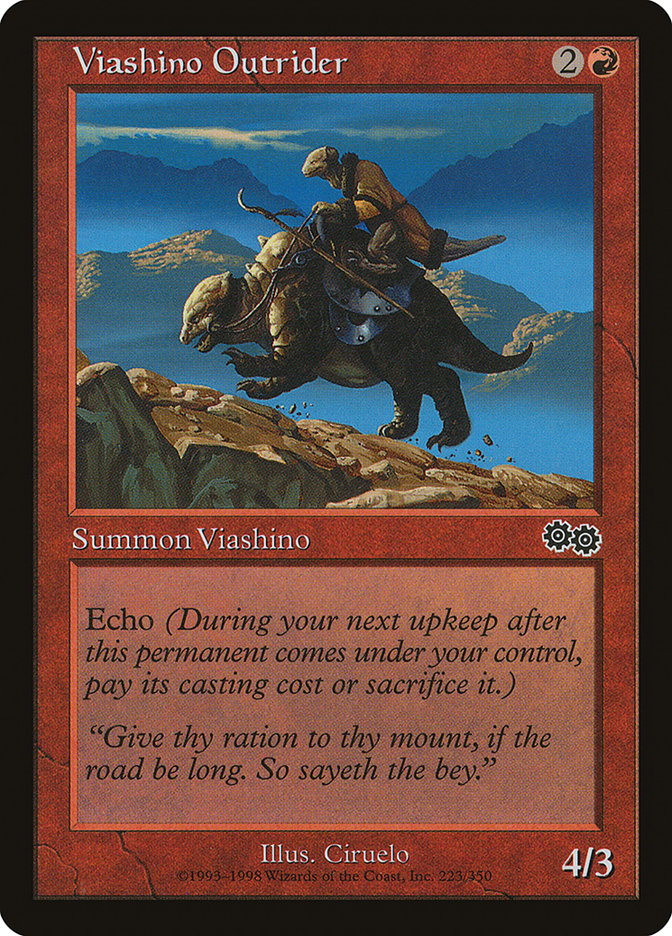 Viashino Outrider [Urza's Saga] | Impulse Games and Hobbies