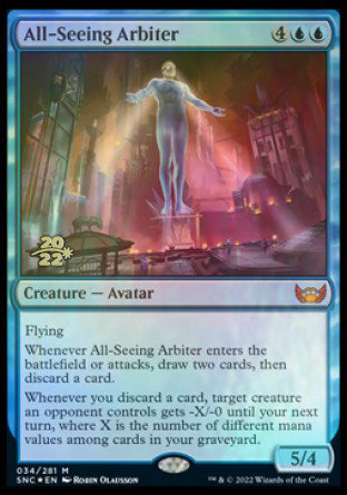 All-Seeing Arbiter [Streets of New Capenna Prerelease Promos] | Impulse Games and Hobbies