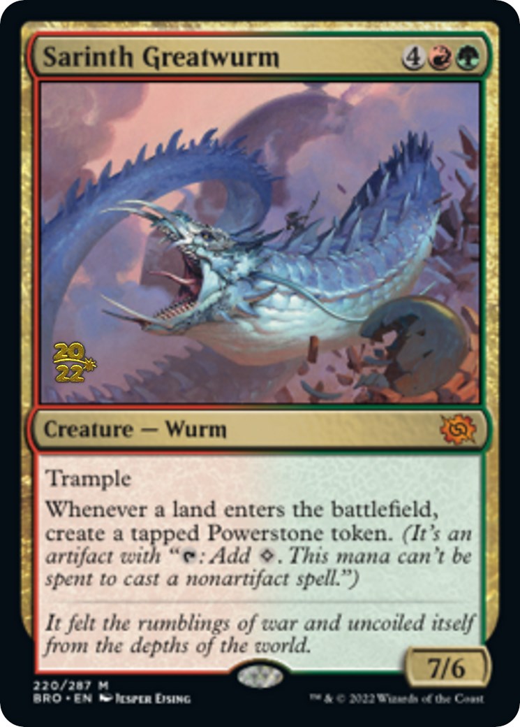 Sarinth Greatwurm [The Brothers' War: Prerelease Promos] | Impulse Games and Hobbies