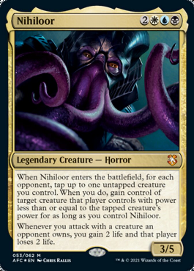 Nihiloor [Dungeons & Dragons: Adventures in the Forgotten Realms Commander] | Impulse Games and Hobbies