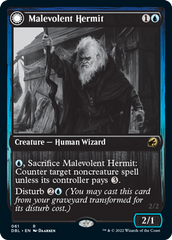 Malevolent Hermit // Benevolent Geist [Innistrad: Double Feature] | Impulse Games and Hobbies