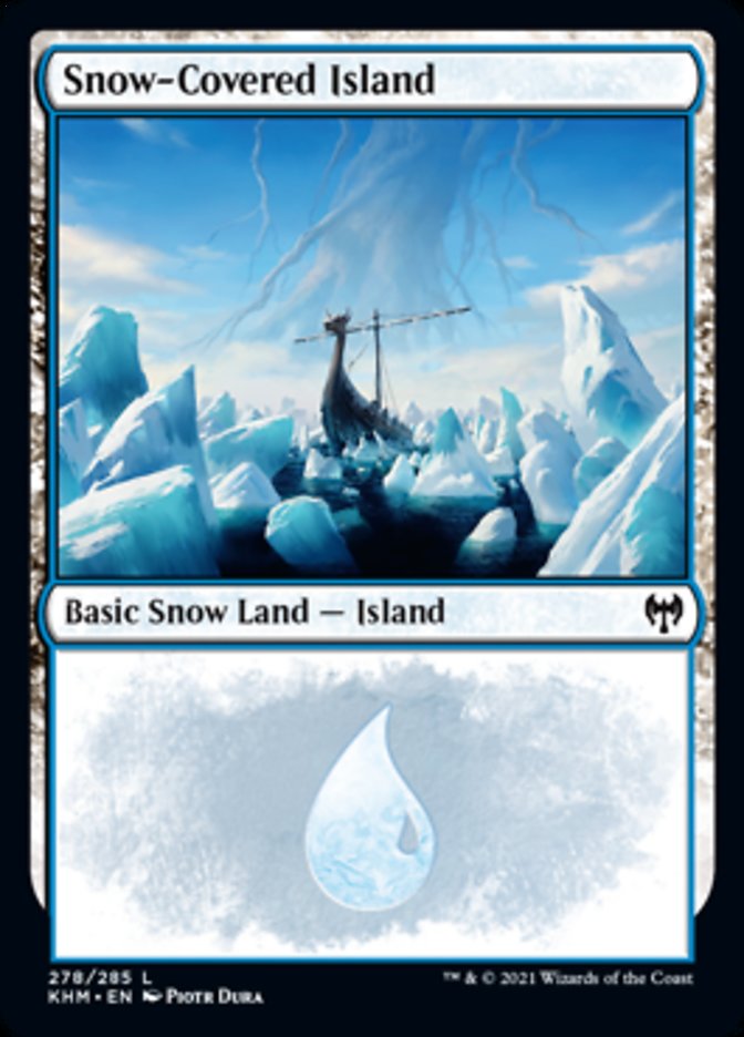 Snow-Covered Island (278) [Kaldheim] | Impulse Games and Hobbies