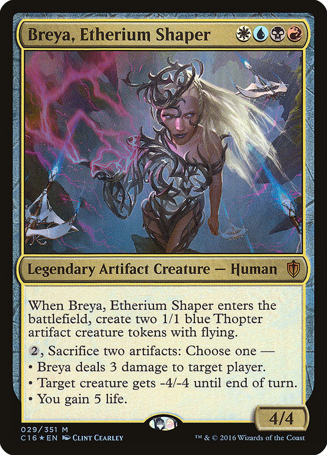 Breya, Etherium Shaper [Commander 2016] | Impulse Games and Hobbies