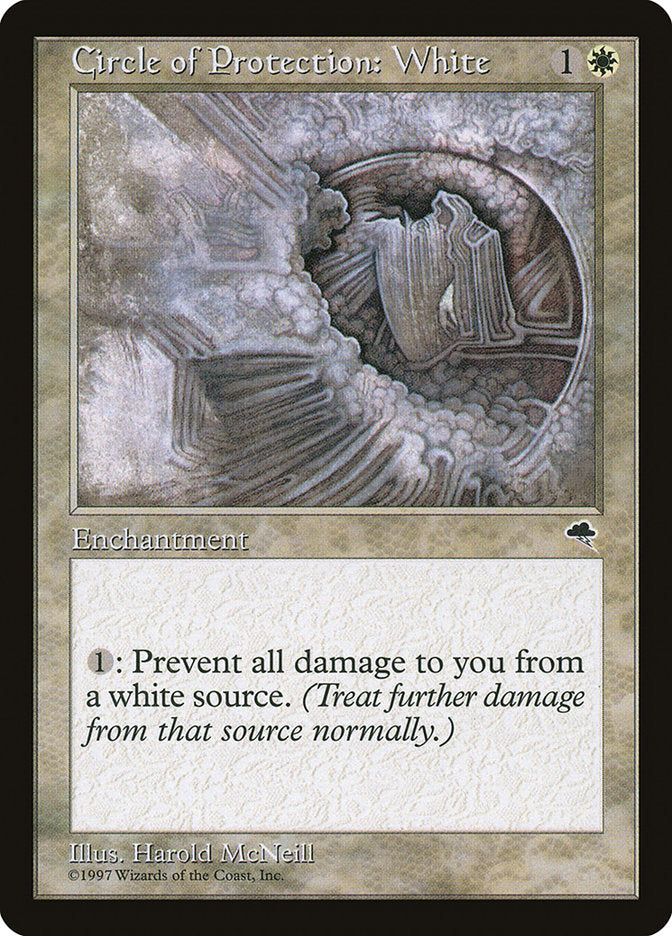 Circle of Protection: White [Tempest] | Impulse Games and Hobbies