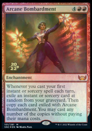 Arcane Bombardment [Streets of New Capenna Prerelease Promos] | Impulse Games and Hobbies