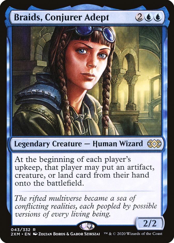Braids, Conjurer Adept [Double Masters] | Impulse Games and Hobbies