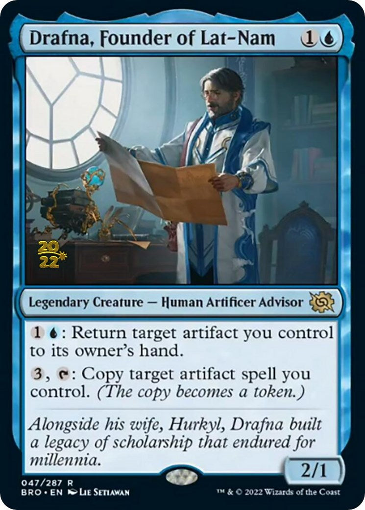 Drafna, Founder of Lat-Nam [The Brothers' War: Prerelease Promos] | Impulse Games and Hobbies